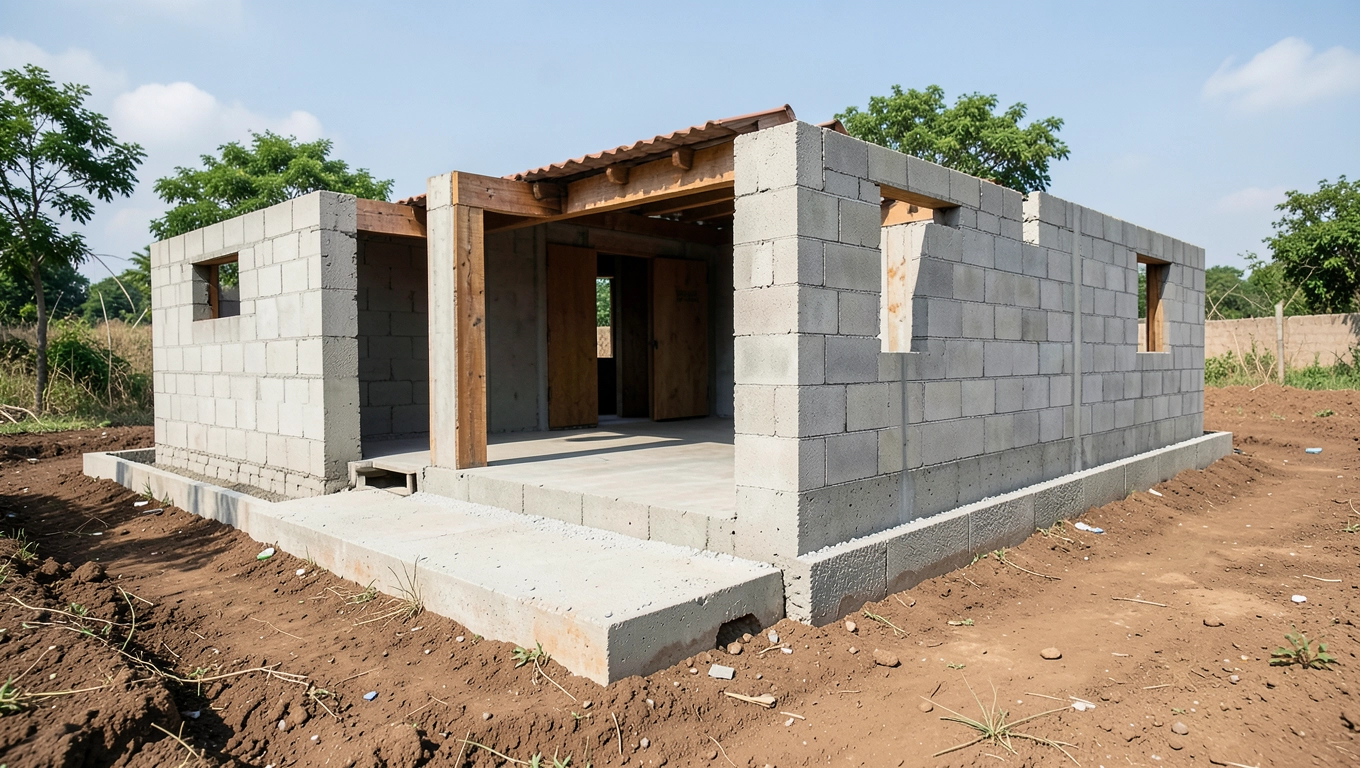 Rodzaje fundamentów pod dom 120 m²
